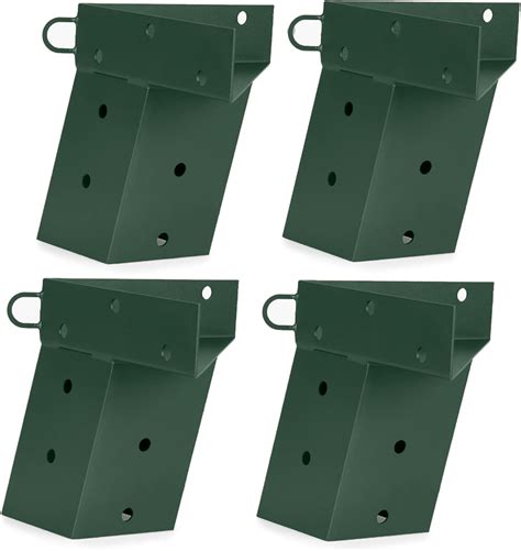 hunting blind metal brackets|4x4 elevator brackets tree stand.